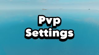 How To Enable PVP Settings  Destroy the ship Roblox [upl. by Allemac]