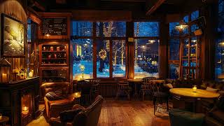 Cozy Coffee Shop Ambience ☕ Relaxing Piano Jazz Music for Work Study amp Focus Vol133 [upl. by Schramke577]