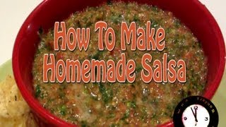 How To Make Salsa In A Food Processor Under 5 Minutes [upl. by Ythomit]