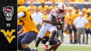 NC State vs West Virginia Football Highlights 2019 [upl. by Sesom]