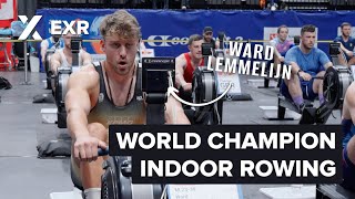 Ward Lemmelijn Becomes WORLD CHAMPION Indoor Rowing 2024 [upl. by Nagap]