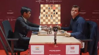 MAGNUS VS PRAGGNANANDHAA  World Blitz Chess [upl. by Faustena219]