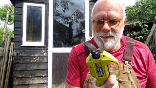 18V ONE Cordless Secateurs Ryobi danger use with care [upl. by Moselle]