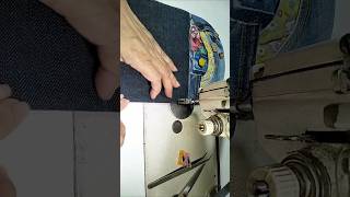 How to assemble mainpart long wallet sewingtoturial sewprojects denimpatchwork denimfashion diy [upl. by Pentheas]