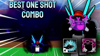 Sharkman Karate  Shadow  Best One Shot Combo Update 23 Blox Fruits [upl. by Yetty415]