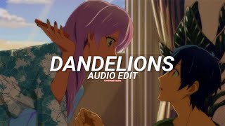 dandelions  ruthb edit audio [upl. by Artied111]