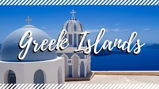 GREEK ISLANDS  Cruise Stops In Santorini amp Mykonos  Travel Vlog [upl. by Enrobso]