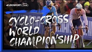 A duel for the ages  2023 UCI CycloCross World Championship  Mens Elite  Highlights Eurosport [upl. by Saidee]