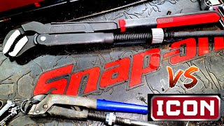 NEW ICON Sjaw VS Snapon Pwz vs Williams pipe wrench Pliers My Choice will shock you [upl. by Llechtim]