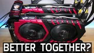 GTX 1070 SLI Is It Worth It  Ft MSI 1070 Gaming X [upl. by Franny734]