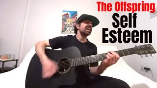 Self Esteem  The Offspring Acoustic Cover by Joel Goguen [upl. by Lrem]