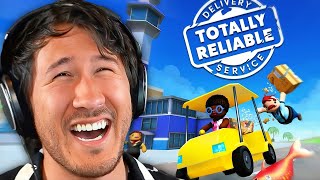 Markiplier Plays Totally Reliable Delivery Service  Twitch Stream [upl. by Anoif758]