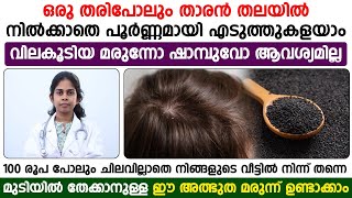 ഒരു തരിപോലും താരൻ തലയിൽ നിൽക്കാതെ പൂർണ്ണമായും കളയാം  dandruff removel  Dr Bhagya [upl. by Moskow]