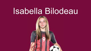 Isabella Bilodeau Highlight Video [upl. by Anek]