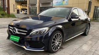 5 seater sedan petrol car Mercedes benz c200l left driving used car sports feashion luxury ca [upl. by Lapointe]