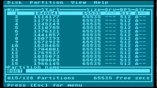 FDISK 4 Part One  Initializing a Disk and Creating a Partition Table [upl. by Cirda196]