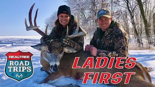 Ladies First  Mrs Goins Gets It Done  Realtree Road Trips [upl. by Haon499]