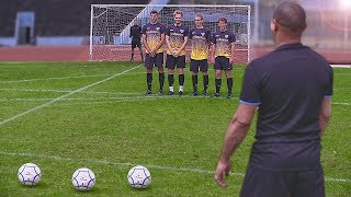 Free Kick Shooting Tutorial w ROBERTO CARLOS [upl. by Bathilda]