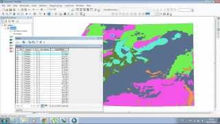 Calcul de la superficie dun shapefile sous ArcMap 101 ArcGis  Tutoriel [upl. by Brod]