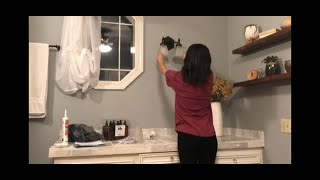 How to paint a light fixture changing the finish [upl. by Demott]