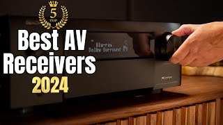 Top 5 Best AV Receivers 2024 AV Receiver [upl. by Haggar]