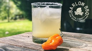 EASY Margarita Recipe  Spicy Habanero Margarita Recipe  Barlow BBQ [upl. by Ahsienauq658]