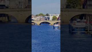 On the bridge overlooking the River Ouse shortvideo travel reels river [upl. by Cinda]