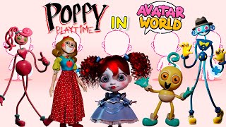 POPPY PLAYTIME CHAPTER 3 CHARACTERS in AVATAR WORLD  PAZU [upl. by Leksehcey]