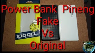 Diferenças Entre PowerBank Falso e Verdadeiro powerbank pineng [upl. by Enitselec]