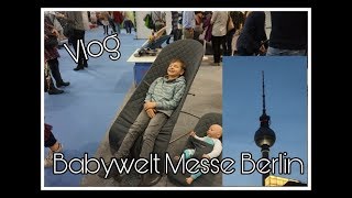 VLOG  BABYWELT Messe in Berlin  Schwanger mit 18 [upl. by Barbara-Anne]