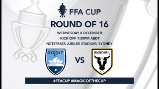 FFA Cup 2021 Sydney FC v Macarthur FC [upl. by Purpura]