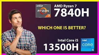 AMD Ryzen 7 7840H vs INTEL Core i5 13500H Technical Comparison [upl. by Ilek855]