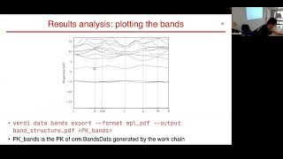 Automated highthroughput Wannierisation with AiiDA and Wannier90 handson  Part 1 [upl. by Anayet415]