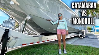 Difference Between Monohull and Catamaran Fishing Boat 2021 [upl. by Pegma]