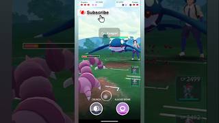 Tentacruel In Pokemon Go Ultra League  Pokemon Go PVP  Drapion Vs Kyogre  shorts short viral [upl. by Nosaj]