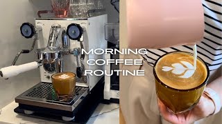 Morning Coffee Routine  ASMR  Profitec Pro 400  Cappuccino [upl. by Amrita33]