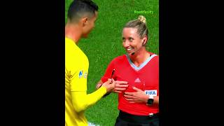 Players vs Female Referees  Him ☠️ [upl. by Noiz]