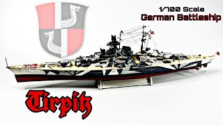 1700 Trumpeter DKM Tirpitz Build [upl. by Ennairak]