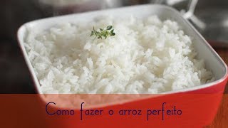 Como fazer arroz soltinho [upl. by Fast642]