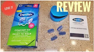 REVIEW DenTek  ComfortFit Dental Guard For Nighttime Teeth Grinding [upl. by Auberon]