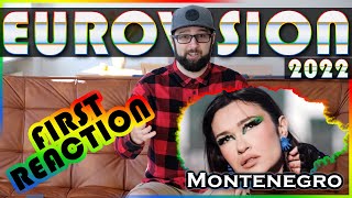 Romanian reacts to Eurovision 2022 Montenegro Vladana  Breathe [upl. by Gavin]