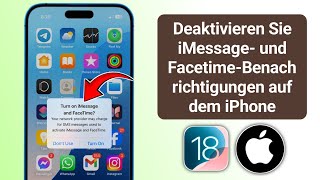 Hoe iMessage en Facetimemeldingen op iPhone uit te schakeleniMessage en Facetime op iPhone stoppen [upl. by Leahcimluap]