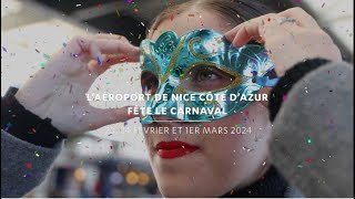 Laéroport fait son carnaval [upl. by Nnyrat]