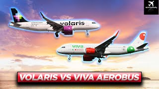 Flying Low Cost in Mexico Comparison between Volaris and Viva Aerobus [upl. by Tallbot49]