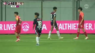 Balestier defender Madhu showcases his attacking abilities vs Young Lions  SPL Moments 2024 [upl. by Einram]