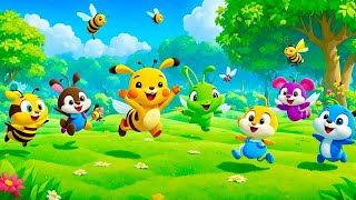 Ring Around the Rosie Nursery Rhyme Song for Kids [upl. by Tega885]