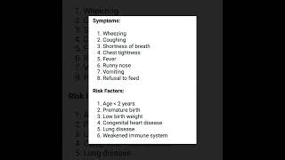 Bronchiolitispediatrics nursingeducation [upl. by Notse]