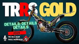 2024 TRRS GOLD Trial Bike Details review [upl. by Rekoob]