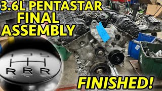 ITS DONE Family Vans 36L Pentastar V6 Engine FINAL REASSEMBLY On Its Way To RainmanRaysRepairs [upl. by Aicilanna366]