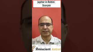 08 Jupiter in rohini for Scorpio Lagna [upl. by Deehan5]